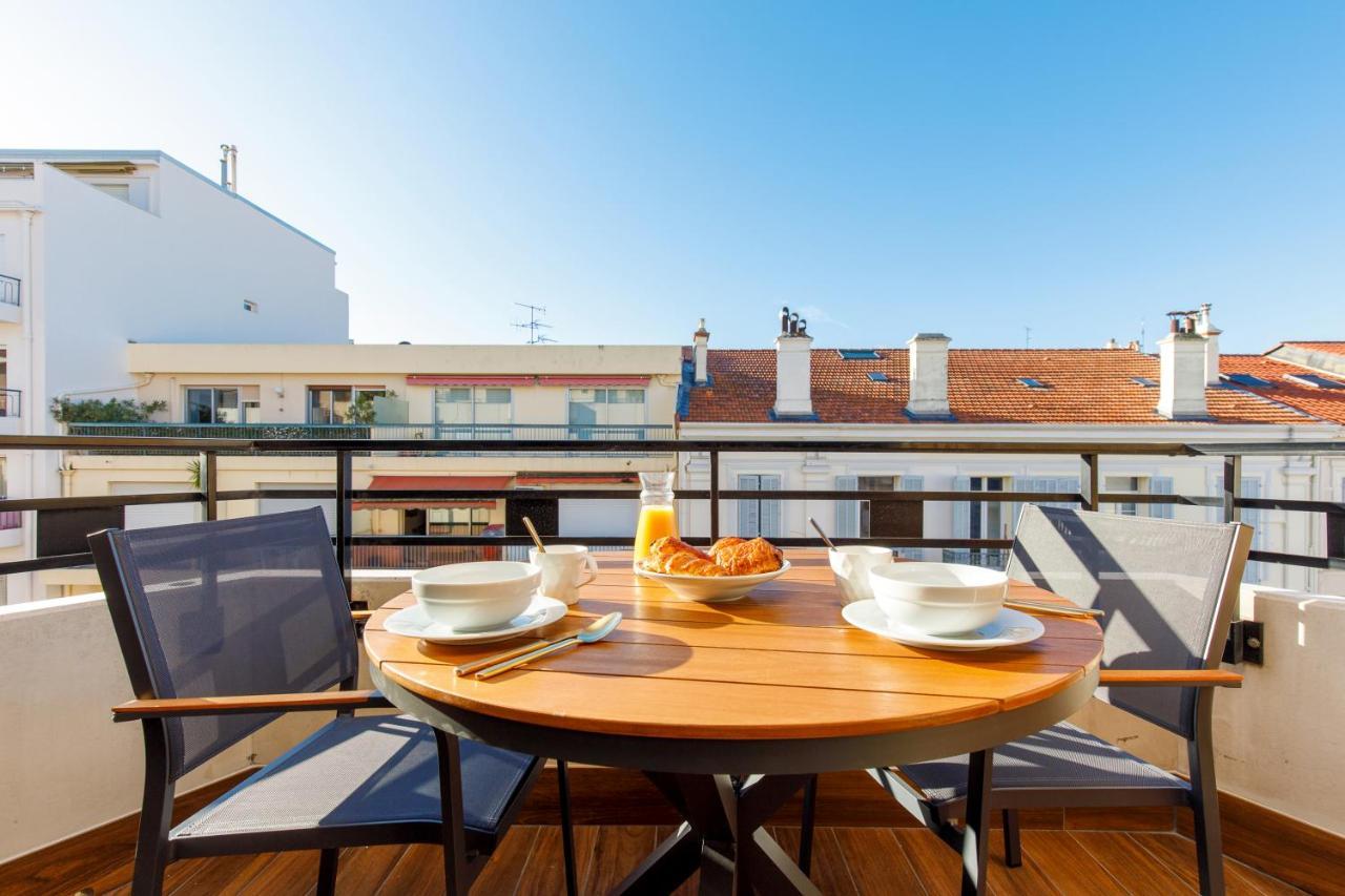 Citybeach Soha- Rue D'Antibes - 2 Bdr 2 Bthr 1 Toil - Clim Terrace Parking Elevator Cannes Buitenkant foto